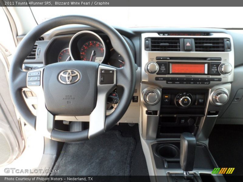 Blizzard White Pearl / Graphite 2011 Toyota 4Runner SR5