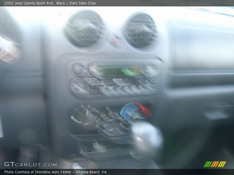 Black / Dark Slate Gray 2002 Jeep Liberty Sport 4x4
