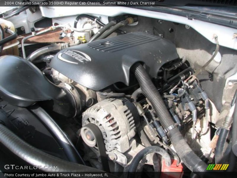 Summit White / Dark Charcoal 2004 Chevrolet Silverado 3500HD Regular Cab Chassis