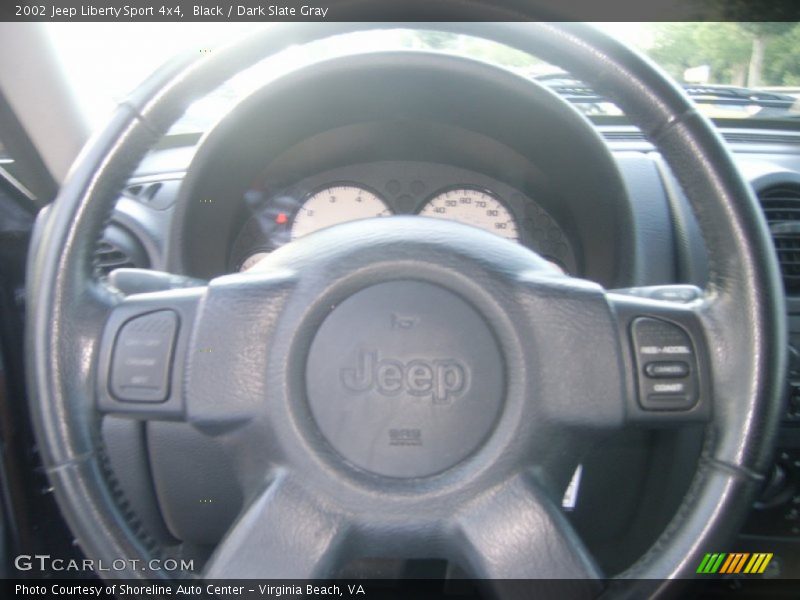 Black / Dark Slate Gray 2002 Jeep Liberty Sport 4x4