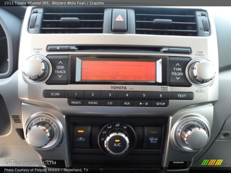 Blizzard White Pearl / Graphite 2011 Toyota 4Runner SR5