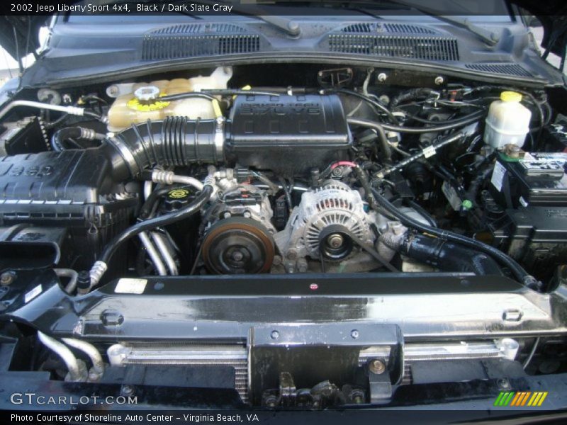 Black / Dark Slate Gray 2002 Jeep Liberty Sport 4x4