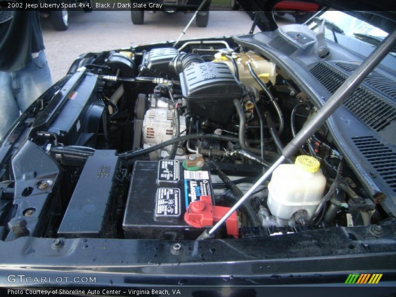 Black / Dark Slate Gray 2002 Jeep Liberty Sport 4x4