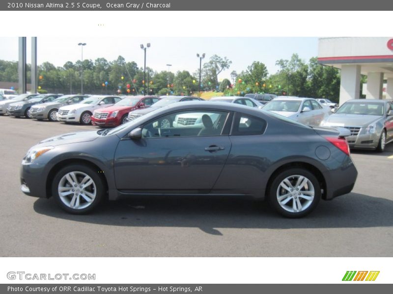 Ocean Gray / Charcoal 2010 Nissan Altima 2.5 S Coupe