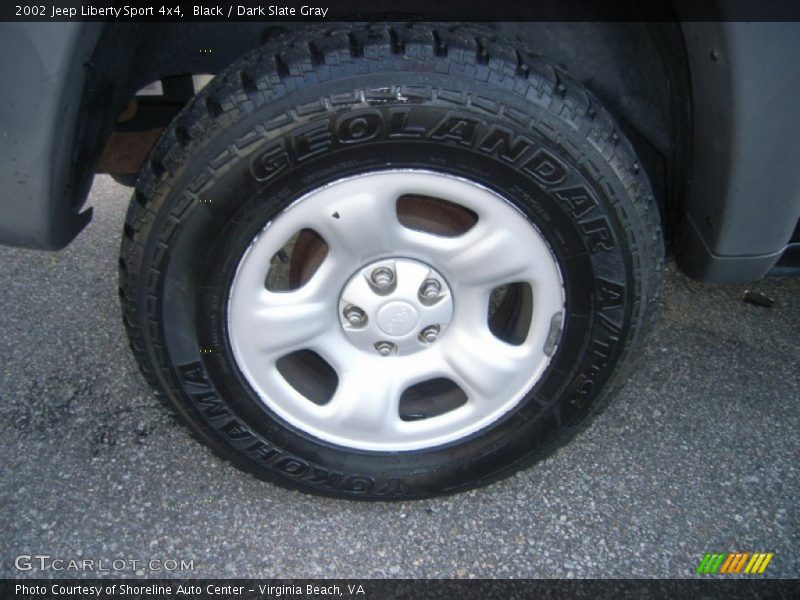 Black / Dark Slate Gray 2002 Jeep Liberty Sport 4x4
