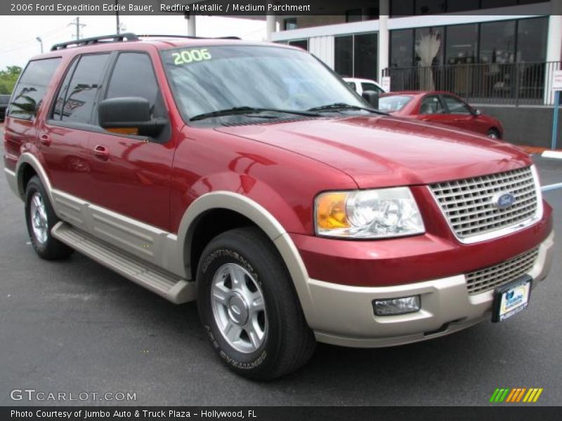 Redfire Metallic / Medium Parchment 2006 Ford Expedition Eddie Bauer