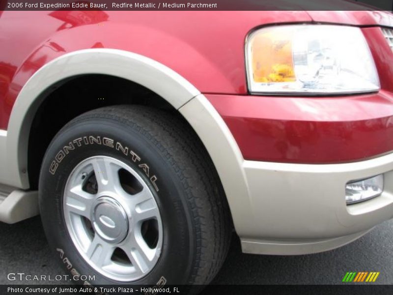 Redfire Metallic / Medium Parchment 2006 Ford Expedition Eddie Bauer