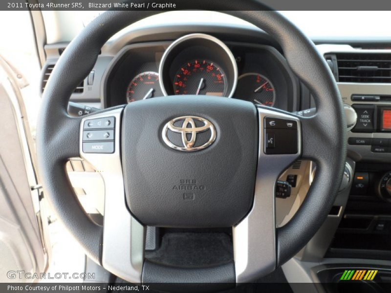 Blizzard White Pearl / Graphite 2011 Toyota 4Runner SR5