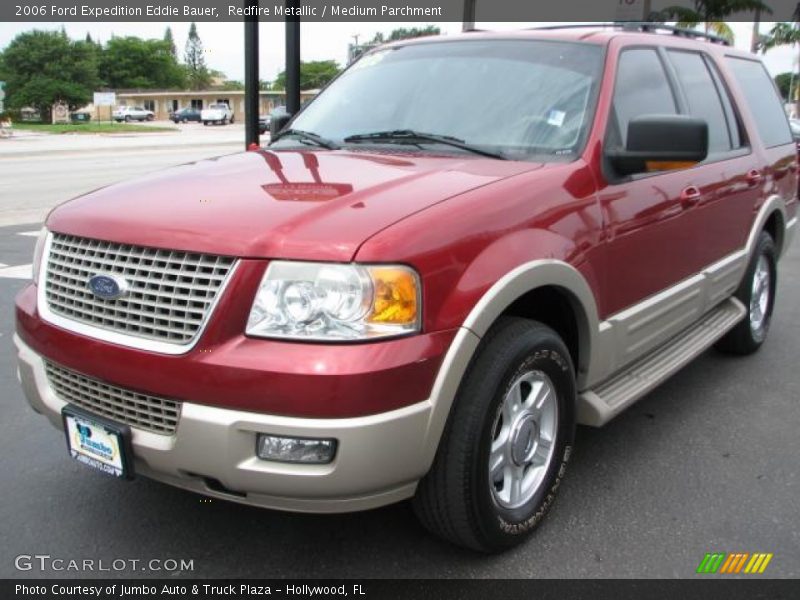Redfire Metallic / Medium Parchment 2006 Ford Expedition Eddie Bauer