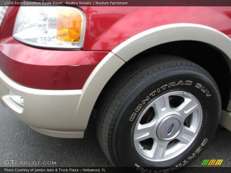 Redfire Metallic / Medium Parchment 2006 Ford Expedition Eddie Bauer