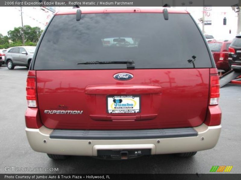 Redfire Metallic / Medium Parchment 2006 Ford Expedition Eddie Bauer