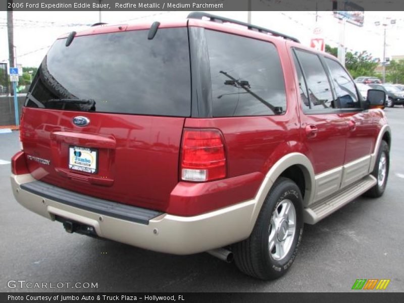 Redfire Metallic / Medium Parchment 2006 Ford Expedition Eddie Bauer
