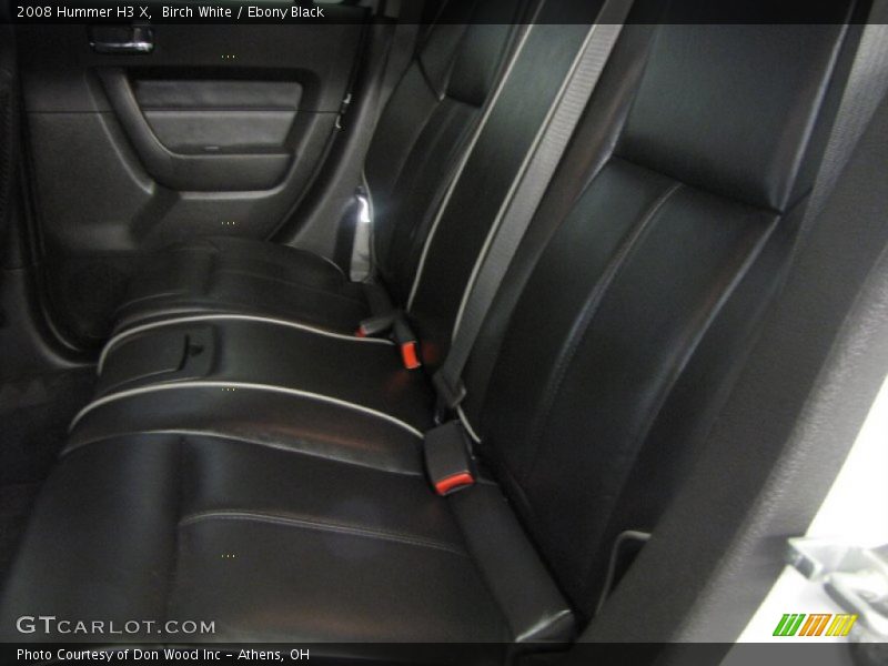 Birch White / Ebony Black 2008 Hummer H3 X