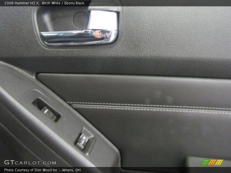 Birch White / Ebony Black 2008 Hummer H3 X