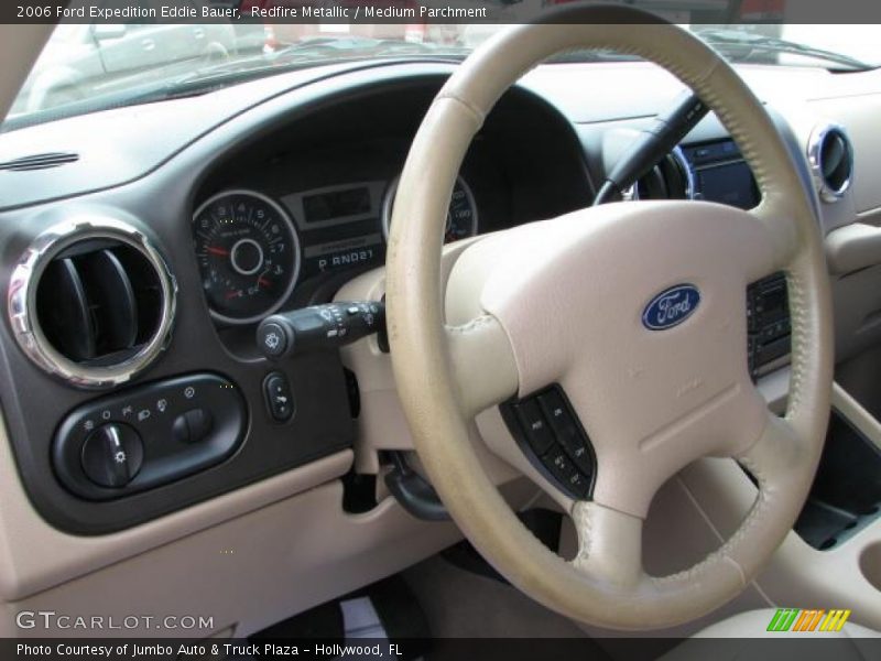 Redfire Metallic / Medium Parchment 2006 Ford Expedition Eddie Bauer