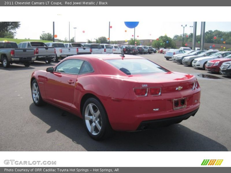 Red Jewel Metallic / Black 2011 Chevrolet Camaro LT Coupe