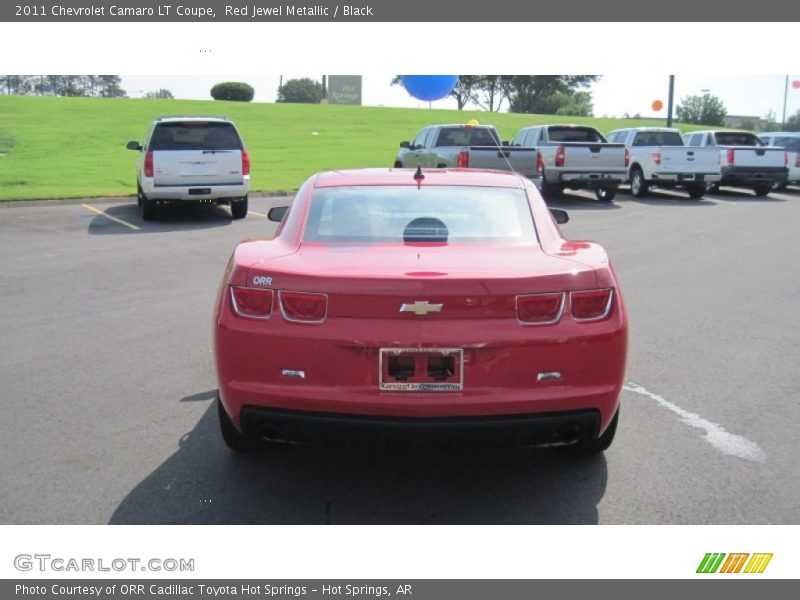 Red Jewel Metallic / Black 2011 Chevrolet Camaro LT Coupe