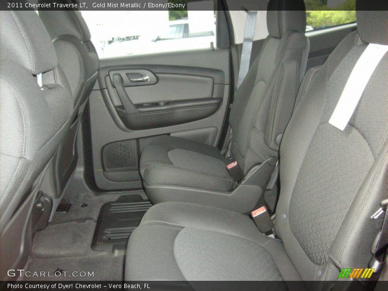 Gold Mist Metallic / Ebony/Ebony 2011 Chevrolet Traverse LT
