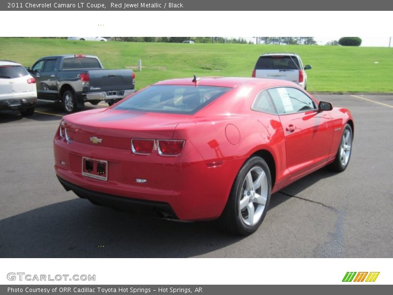 Red Jewel Metallic / Black 2011 Chevrolet Camaro LT Coupe