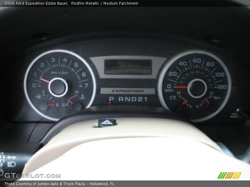 Redfire Metallic / Medium Parchment 2006 Ford Expedition Eddie Bauer