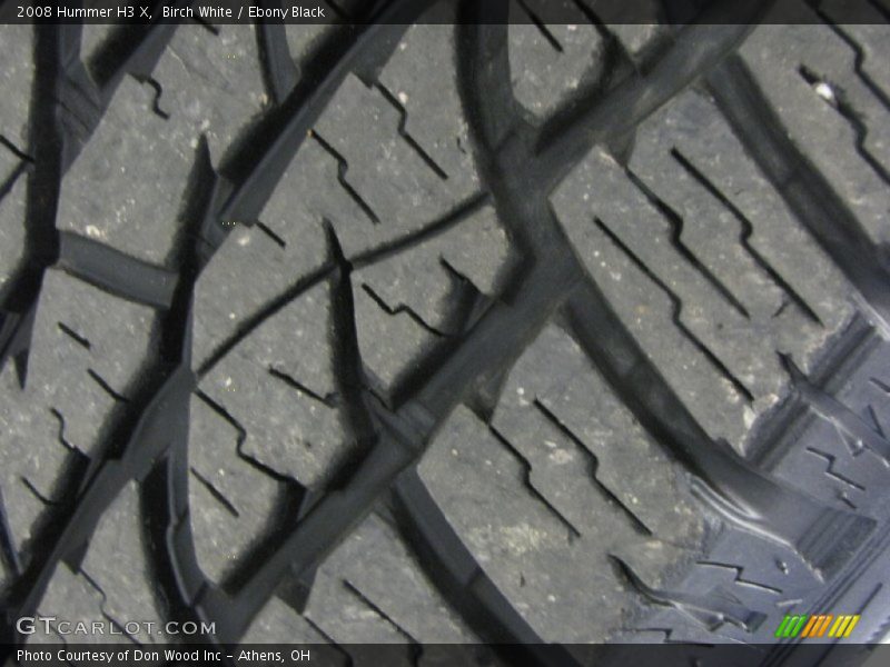 Birch White / Ebony Black 2008 Hummer H3 X