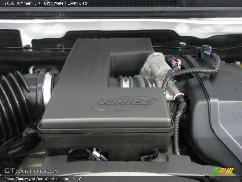 Birch White / Ebony Black 2008 Hummer H3 X