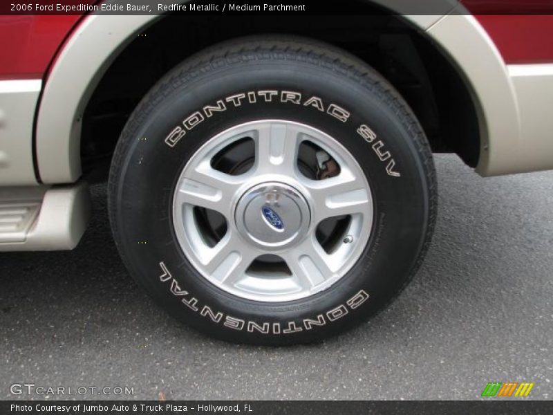 Redfire Metallic / Medium Parchment 2006 Ford Expedition Eddie Bauer