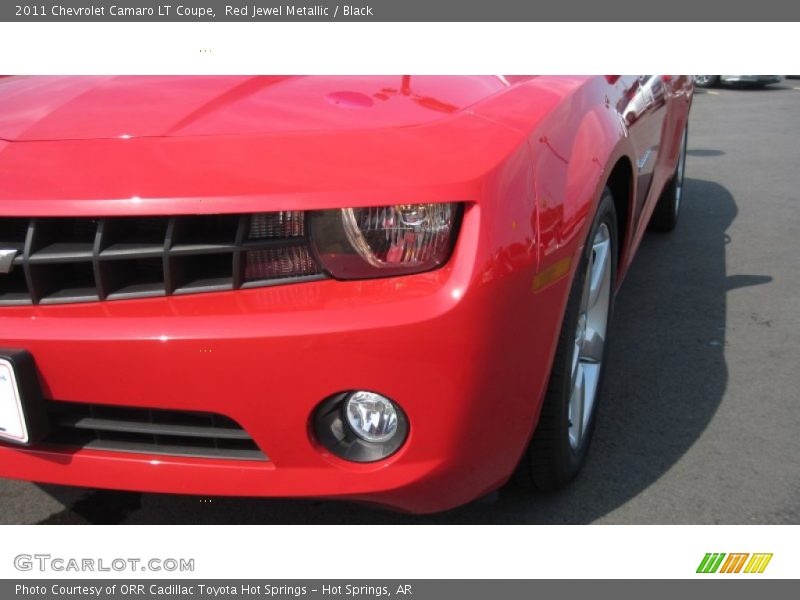 Red Jewel Metallic / Black 2011 Chevrolet Camaro LT Coupe