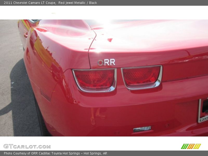Red Jewel Metallic / Black 2011 Chevrolet Camaro LT Coupe