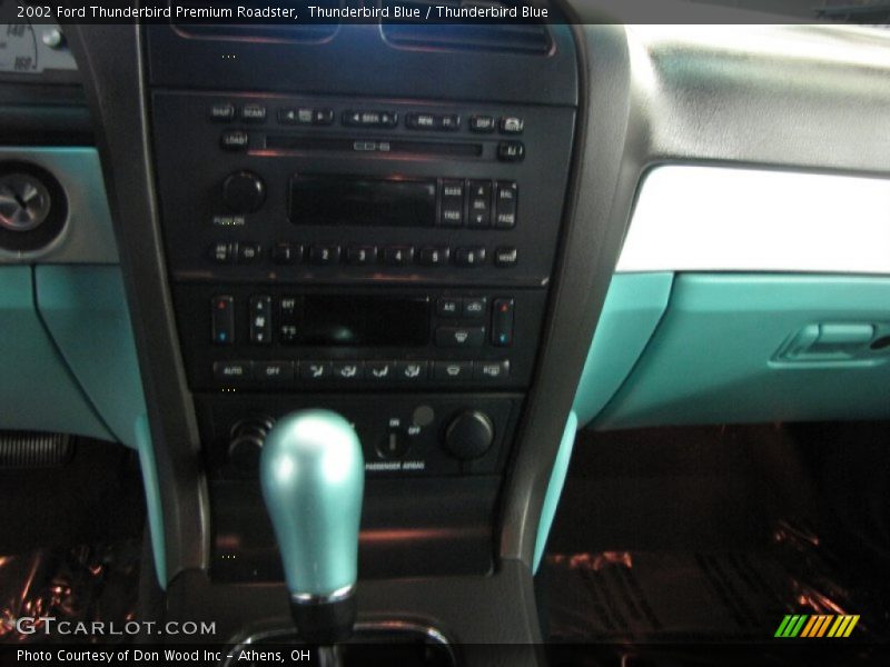 Thunderbird Blue / Thunderbird Blue 2002 Ford Thunderbird Premium Roadster