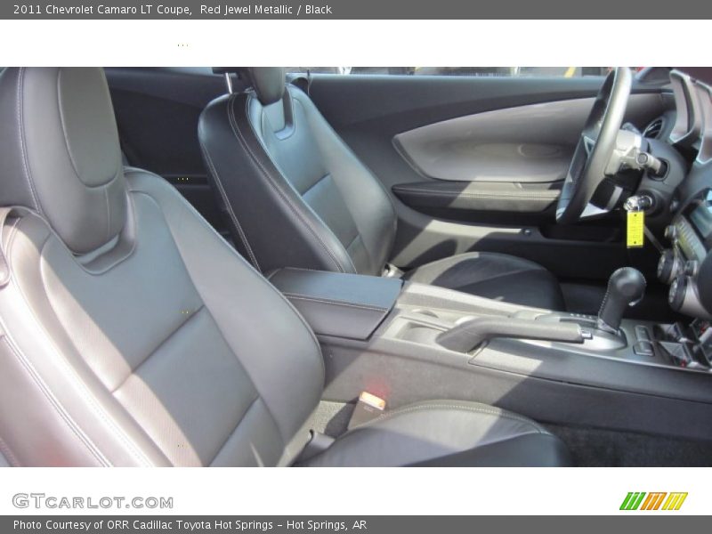 Red Jewel Metallic / Black 2011 Chevrolet Camaro LT Coupe