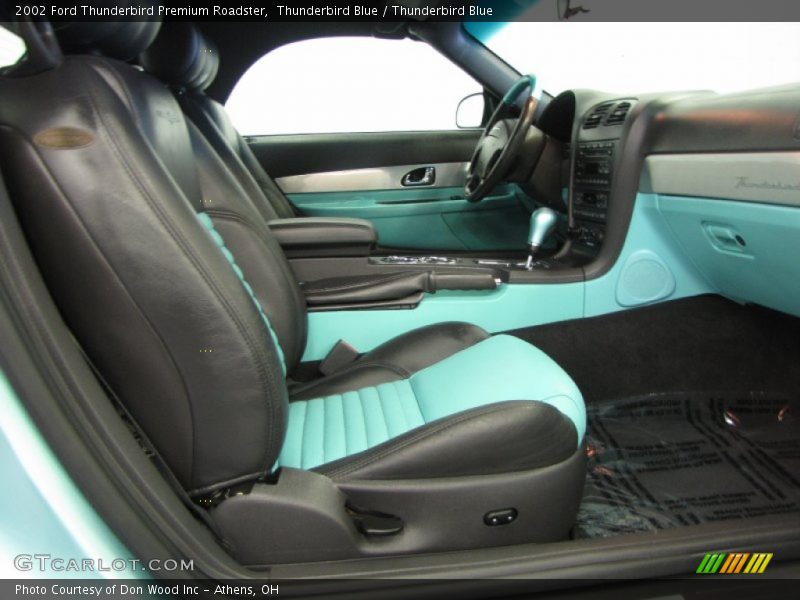 Thunderbird Blue / Thunderbird Blue 2002 Ford Thunderbird Premium Roadster
