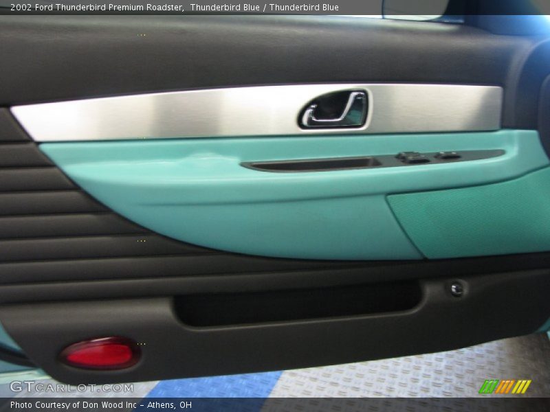 Thunderbird Blue / Thunderbird Blue 2002 Ford Thunderbird Premium Roadster