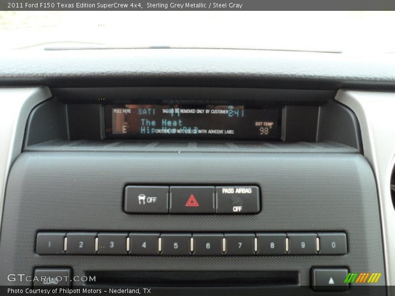 Sterling Grey Metallic / Steel Gray 2011 Ford F150 Texas Edition SuperCrew 4x4