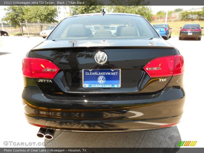 Black / Titan Black 2011 Volkswagen Jetta TDI Sedan