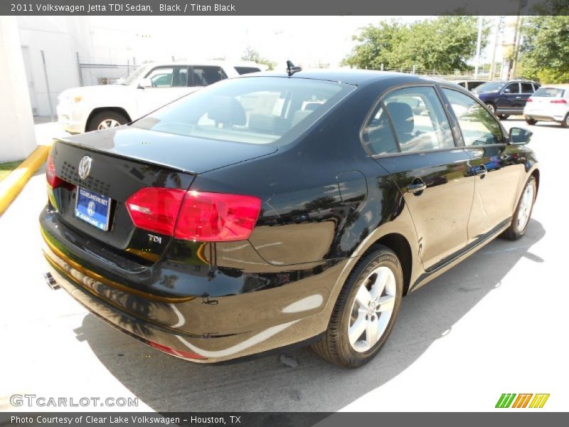 Black / Titan Black 2011 Volkswagen Jetta TDI Sedan