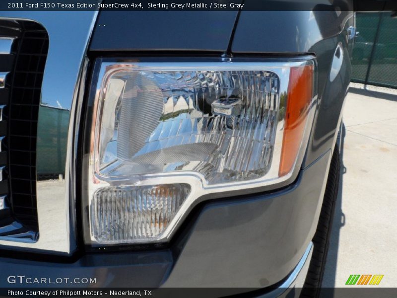 Sterling Grey Metallic / Steel Gray 2011 Ford F150 Texas Edition SuperCrew 4x4