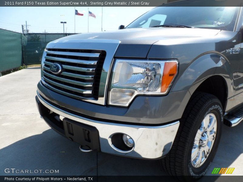 Sterling Grey Metallic / Steel Gray 2011 Ford F150 Texas Edition SuperCrew 4x4