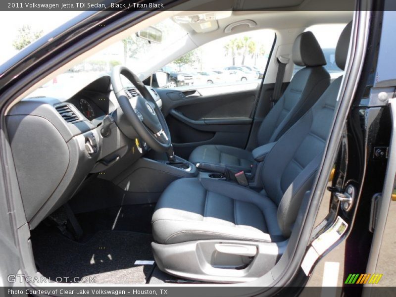 Black / Titan Black 2011 Volkswagen Jetta TDI Sedan