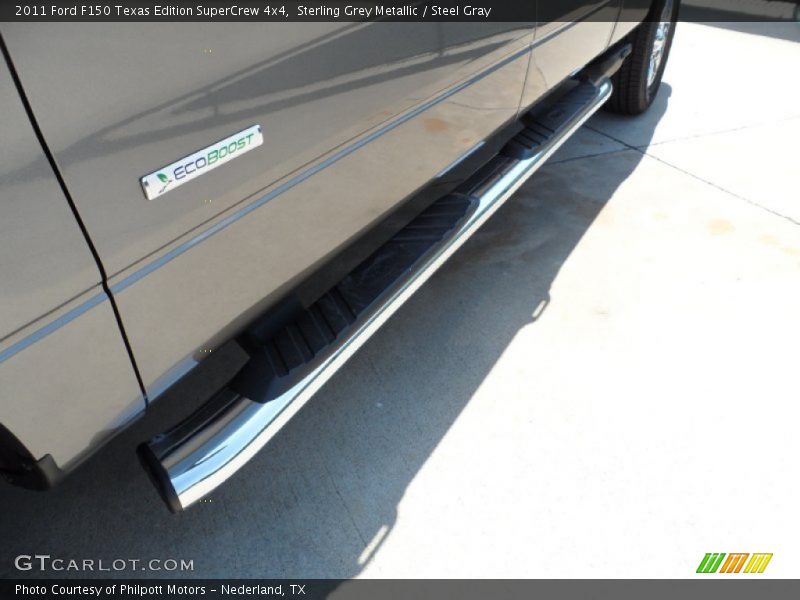Sterling Grey Metallic / Steel Gray 2011 Ford F150 Texas Edition SuperCrew 4x4