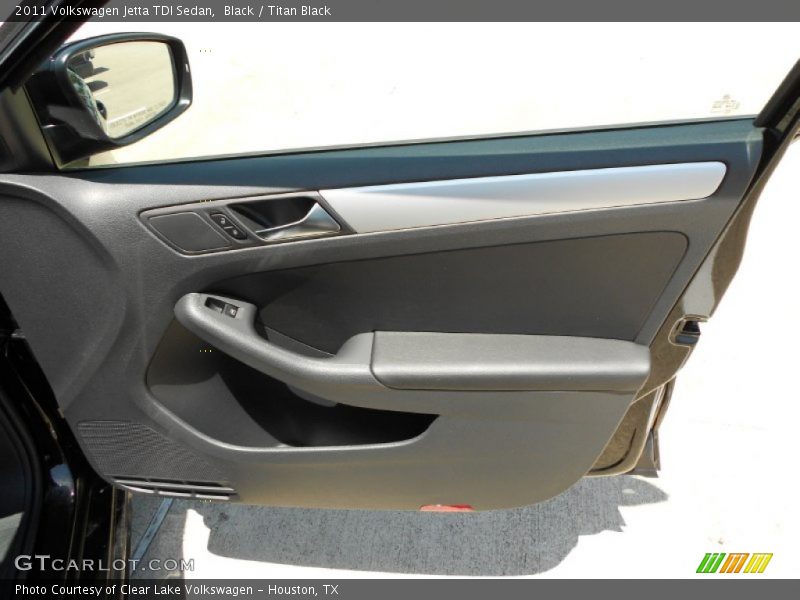 Black / Titan Black 2011 Volkswagen Jetta TDI Sedan