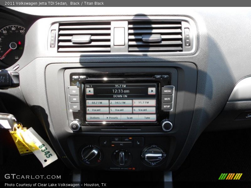 Black / Titan Black 2011 Volkswagen Jetta TDI Sedan