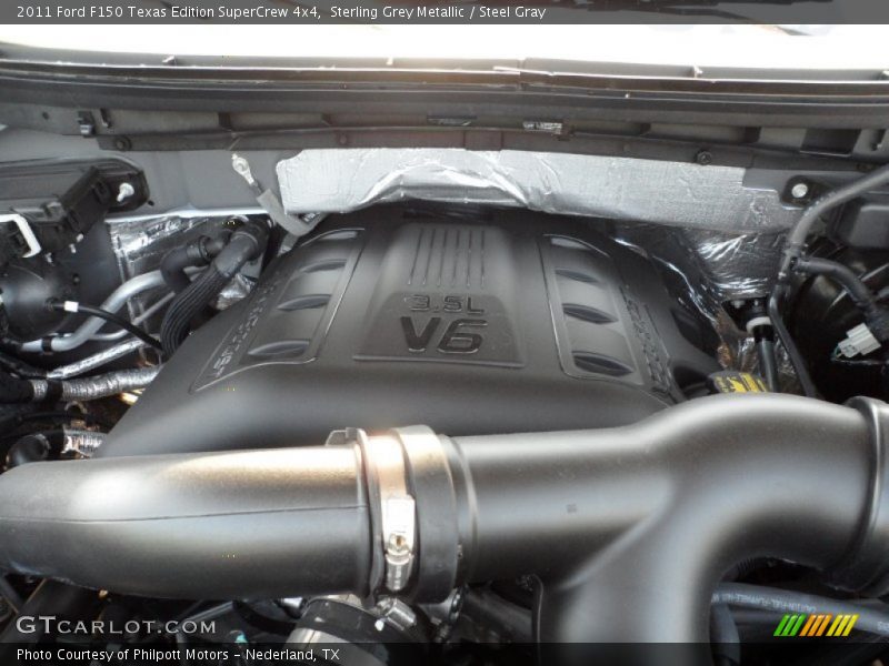 Sterling Grey Metallic / Steel Gray 2011 Ford F150 Texas Edition SuperCrew 4x4