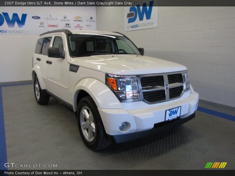 Stone White / Dark Slate Gray/Light Slate Gray 2007 Dodge Nitro SLT 4x4