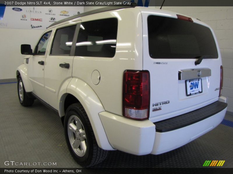 Stone White / Dark Slate Gray/Light Slate Gray 2007 Dodge Nitro SLT 4x4