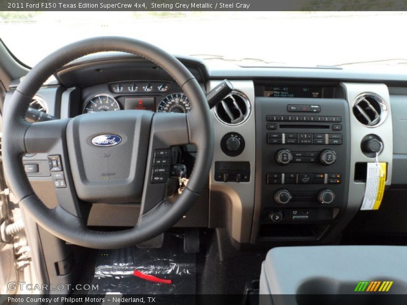 Sterling Grey Metallic / Steel Gray 2011 Ford F150 Texas Edition SuperCrew 4x4