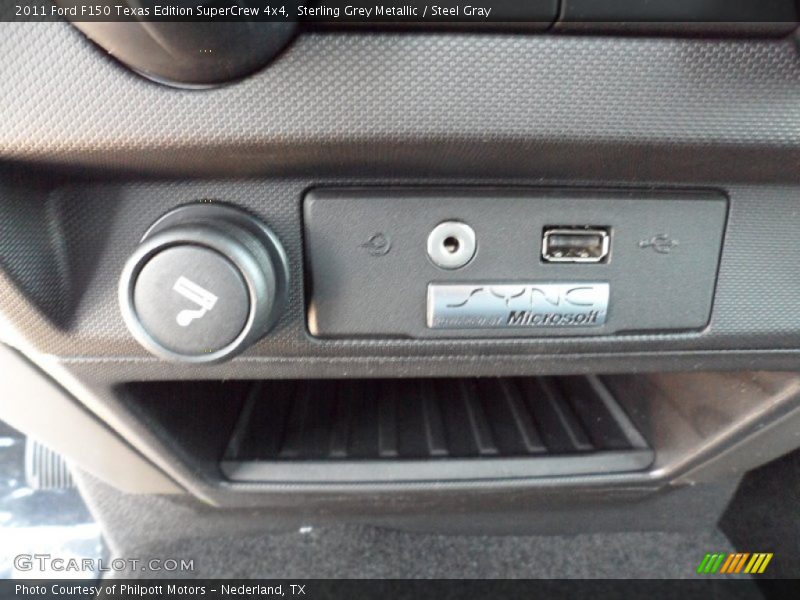 Sterling Grey Metallic / Steel Gray 2011 Ford F150 Texas Edition SuperCrew 4x4