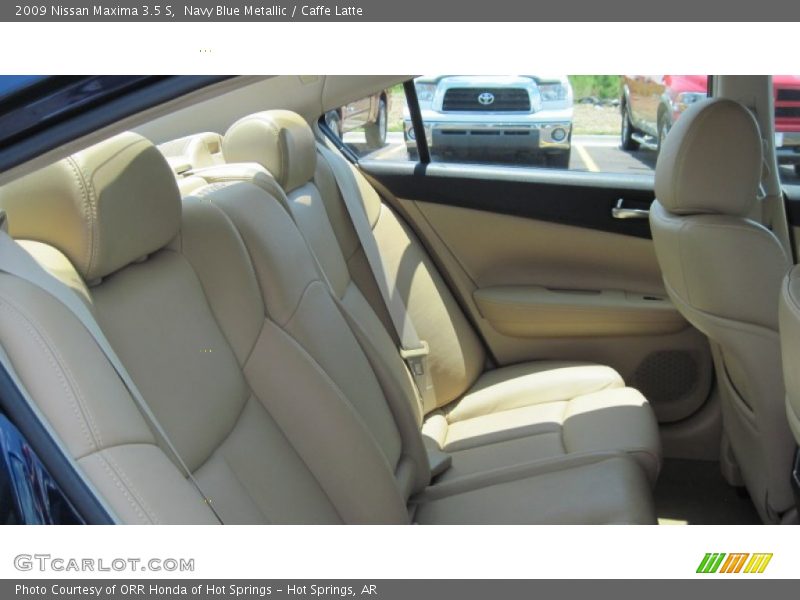Navy Blue Metallic / Caffe Latte 2009 Nissan Maxima 3.5 S