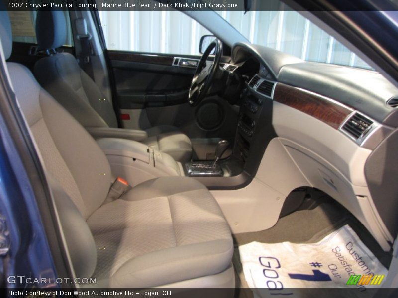 Marine Blue Pearl / Dark Khaki/Light Graystone 2007 Chrysler Pacifica Touring