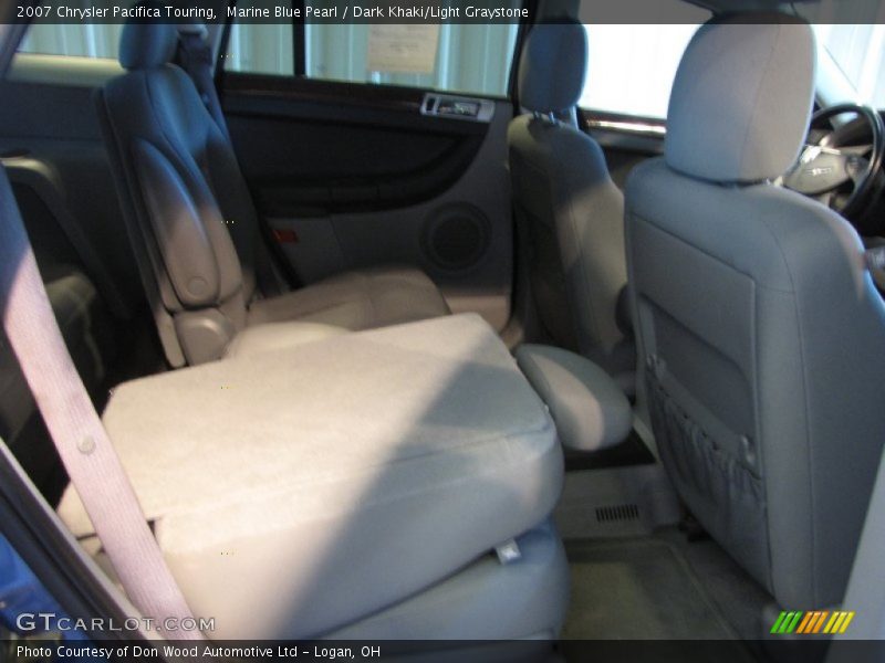Marine Blue Pearl / Dark Khaki/Light Graystone 2007 Chrysler Pacifica Touring